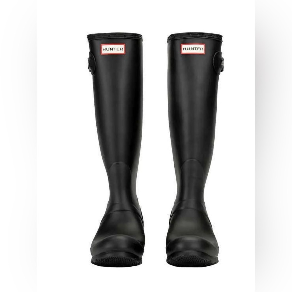 Hunter Ladies' Original Tall Matte Rain Boot in Black, 8M NWOT